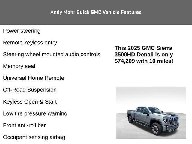 2025 GMC Sierra 3500HD Vehicle Photo in Fishers, IN 46038