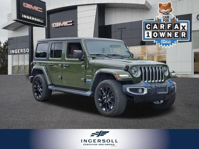 2022 Jeep Wrangler 4xe Vehicle Photo in WATERTOWN, CT 06795-3318