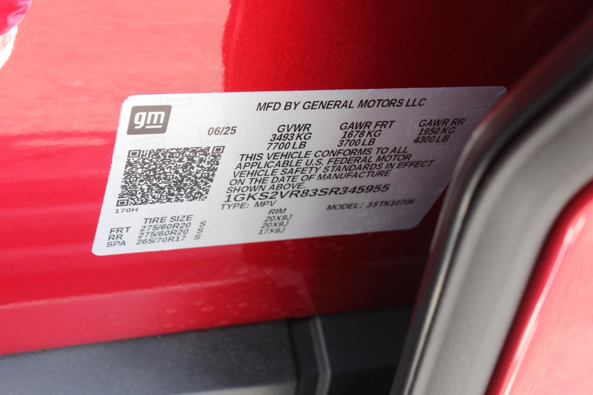 2025 GMC Yukon Vehicle Photo in AURORA, CO 80012-4011
