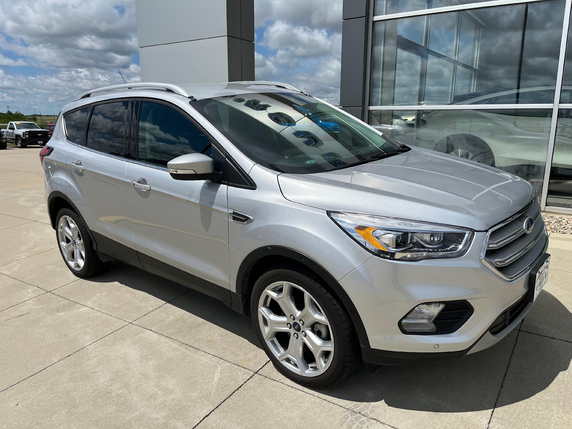 Used 2019 Ford Escape Titanium with VIN 1FMCU0J94KUA92512 for sale in Tipton, IA