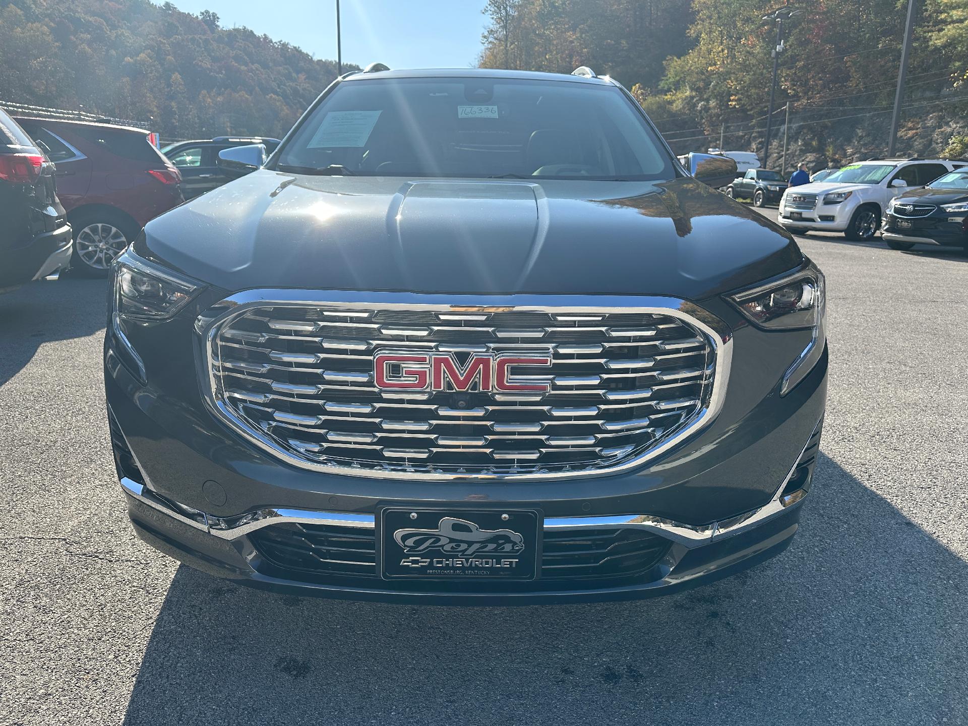 Used 2020 GMC Terrain Denali with VIN 3GKALXEX8LL166336 for sale in Prestonsburg, KY