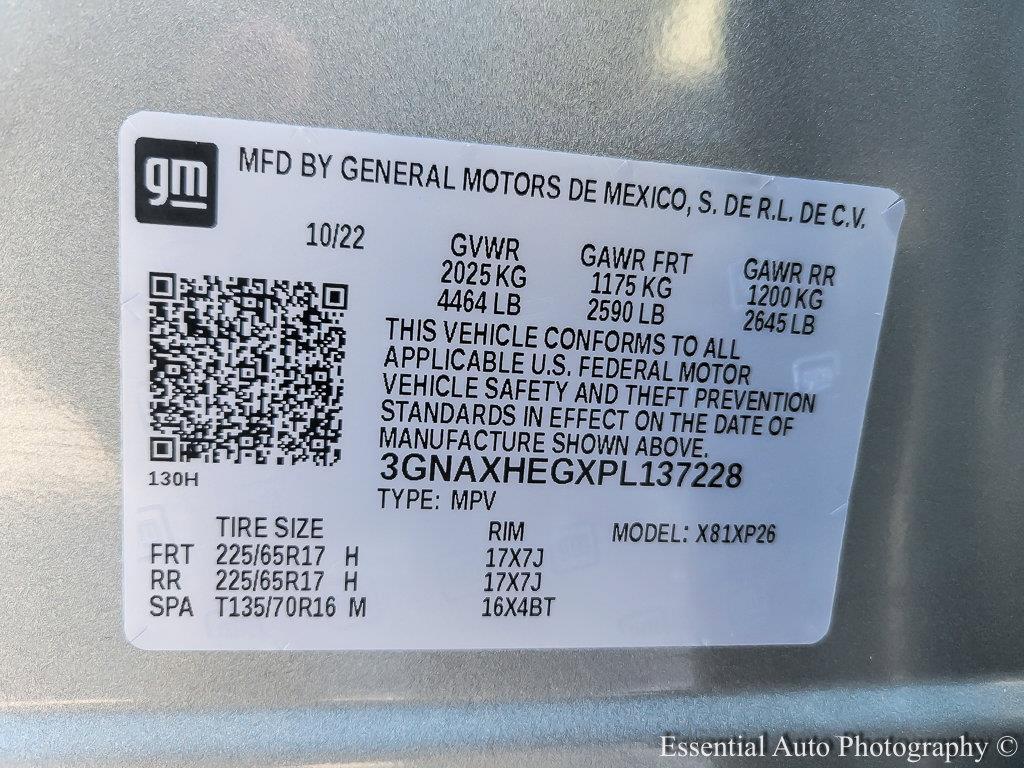 2023 Chevrolet Equinox Vehicle Photo in AURORA, IL 60503-9326