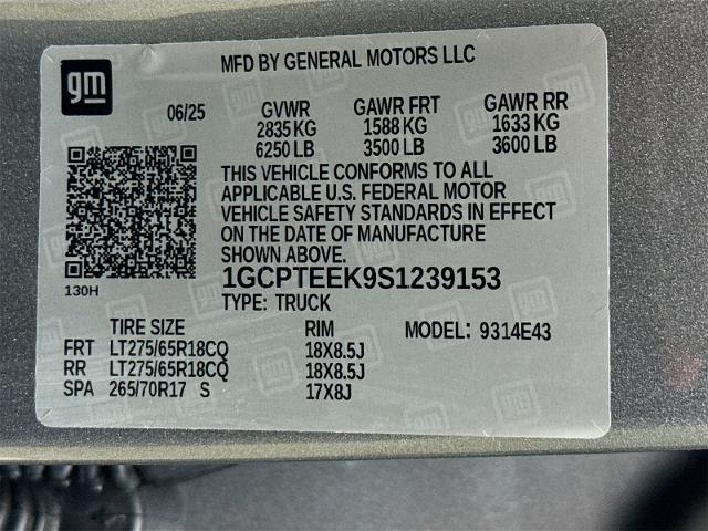 2025 Chevrolet Colorado Vehicle Photo in EVERETT, WA 98203-5662