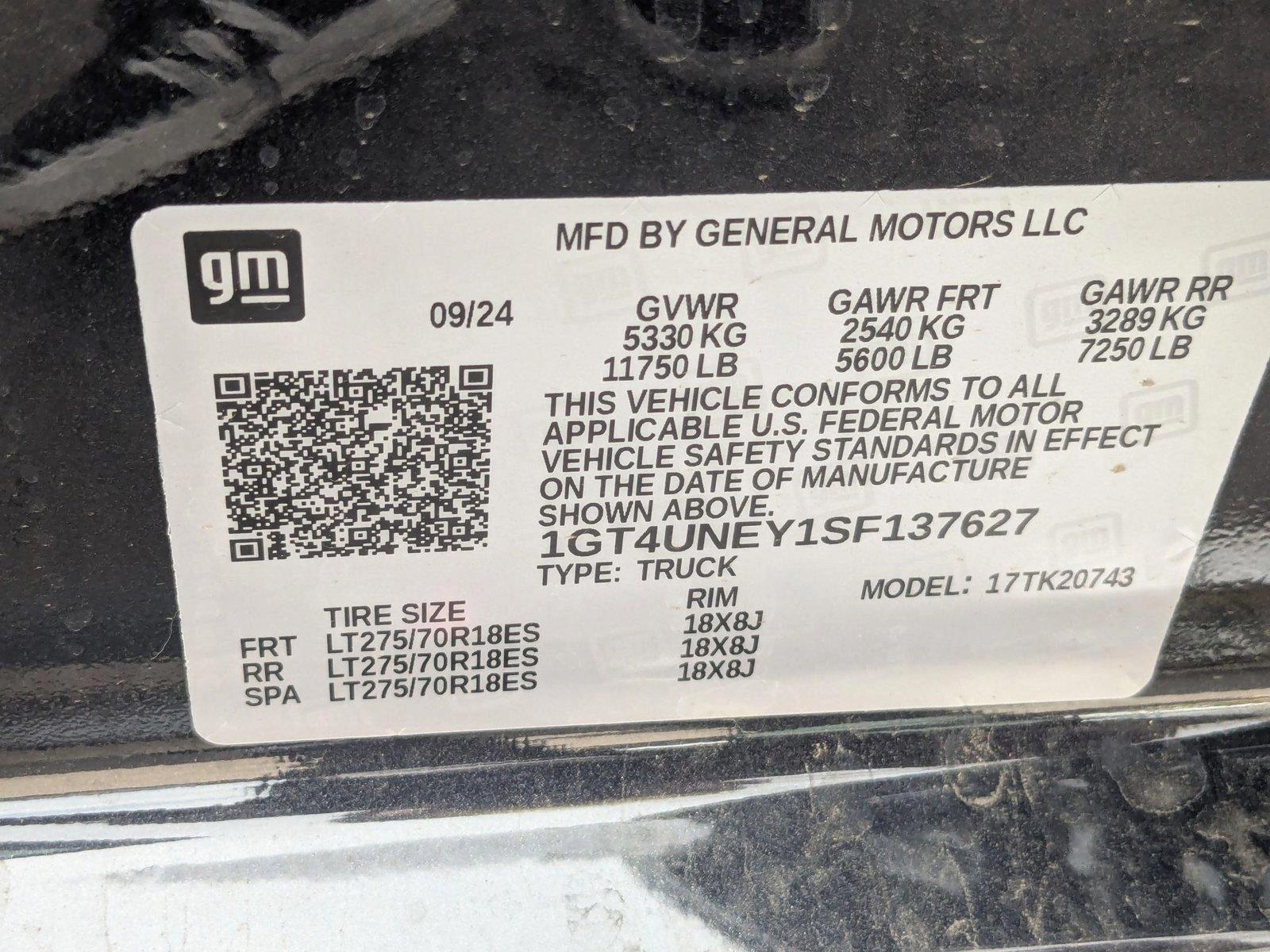 2025 GMC Sierra 2500 HD Vehicle Photo in LONE TREE, CO 80124-2750