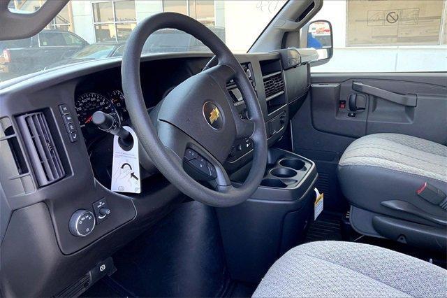 2024 Chevrolet Express Cargo Van Vehicle Photo in TOPEKA, KS 66609-0000