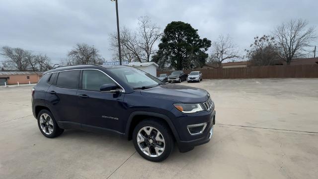 Used 2018 Jeep Compass Limited with VIN 3C4NJCCB4JT358014 for sale in Luling, TX