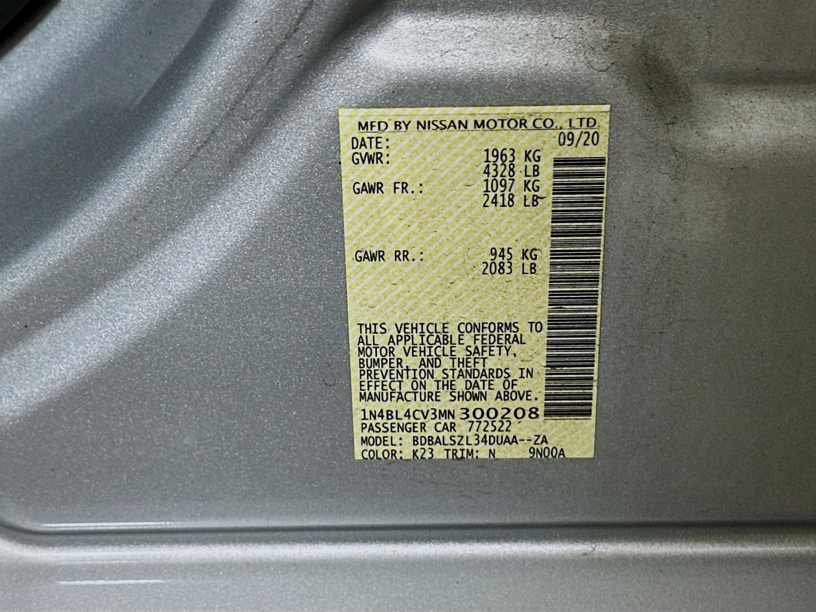 2021 Nissan Altima Vehicle Photo in Langhorne, PA 19047