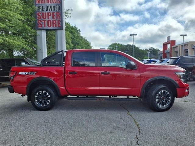 Certified 2024 Nissan Titan PRO-4X with VIN 1N6AA1ED2RN113786 for sale in Clarksville, TN