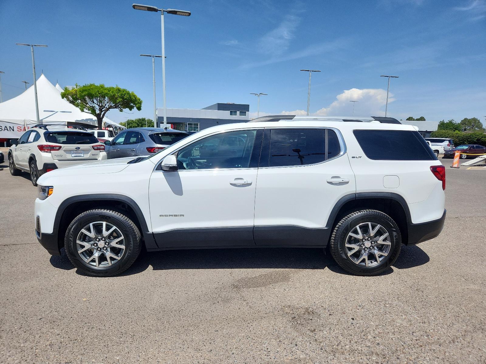 Used 2023 GMC Acadia SLT with VIN 1GKKNUL40PZ233077 for sale in Albuquerque, NM