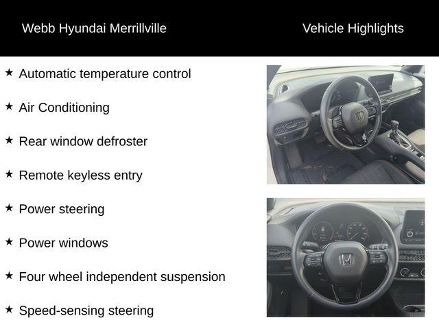 2023 Honda HR-V Vehicle Photo in Merrillville, IN 46410