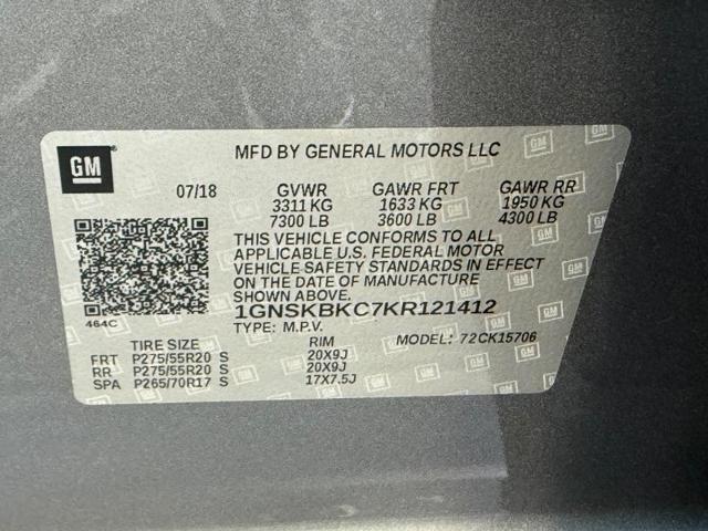2019 Chevrolet Tahoe Vehicle Photo in MADISON, WI 53713-3220