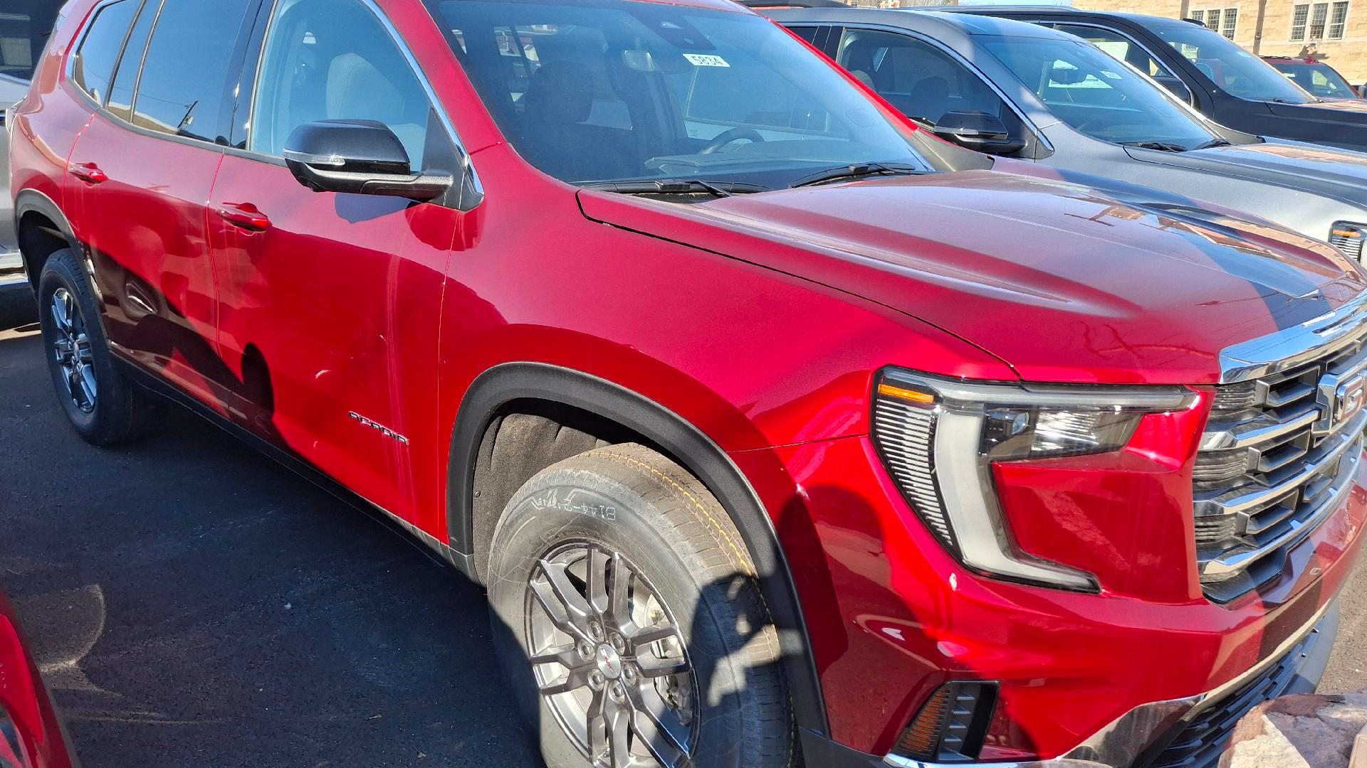 Volcanic Red Tintcoat 2026 GMC Acadia Elevation AWD SUV / Crossover Four-Wheel Drive 8-Speed Automatic