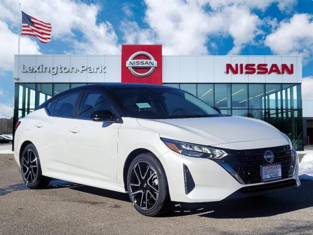 New White 2025 Nissan Sentra SR CVT: 3N1AB8DV1SY266741