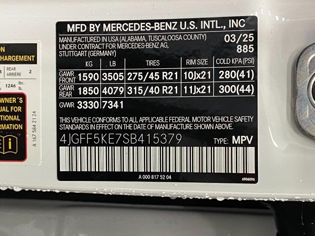 2025 Mercedes-Benz GLS Vehicle Photo in Appleton, WI 54913