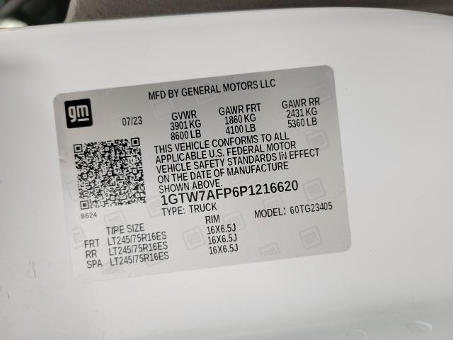 2023 GMC Savana Cargo 2500 Vehicle Photo in NEENAH, WI 54956-2243