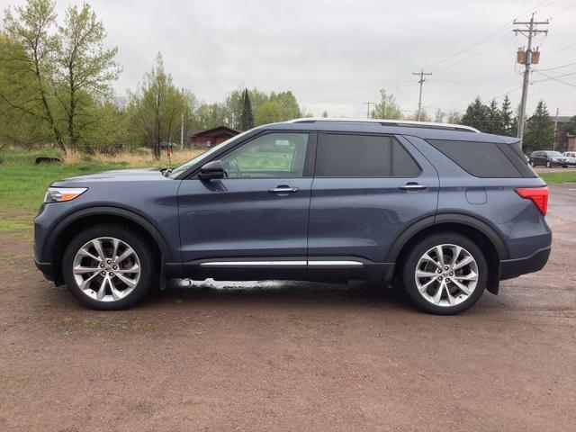 Used 2021 Ford Explorer Platinum with VIN 1FM5K8HC3MGB29789 for sale in Ewen, MI