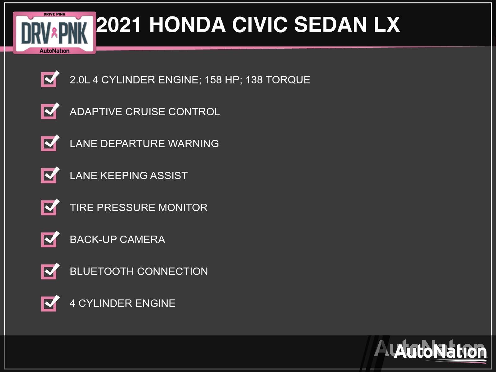 2021 Honda Civic Sedan Vehicle Photo in Clearwater, FL 33764