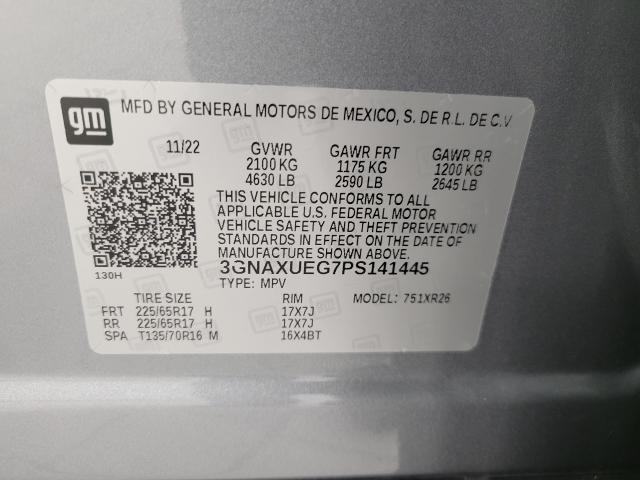 2023 Chevrolet Equinox Vehicle Photo in NEENAH, WI 54956-2243