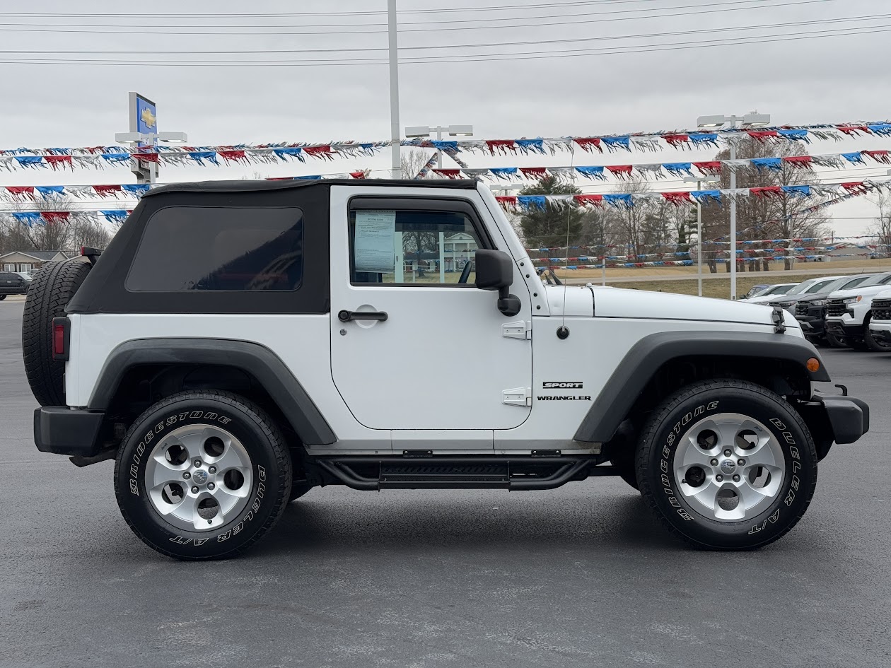 2014 Jeep Wrangler Vehicle Photo in BOONVILLE, IN 47601-9633