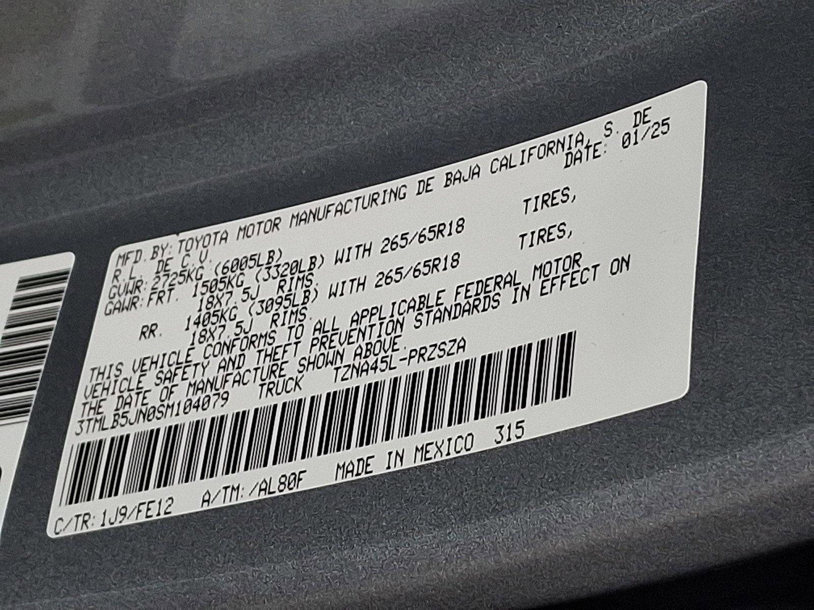 2025 Toyota Tacoma 4WD Vehicle Photo in Harrisburg, PA 17111