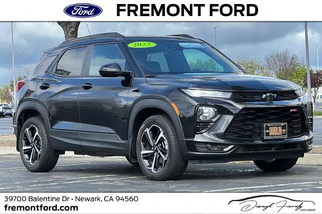 Used 2023 Chevrolet TrailBlazer RS with VIN KL79MTSL1PB081347 for sale in Newark, CA