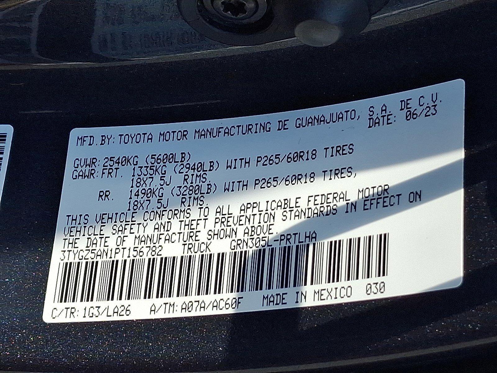 2023 Toyota Tacoma 4WD Vehicle Photo in Harrisburg, PA 17111