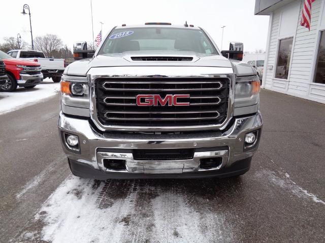 Used 2018 GMC Sierra 2500HD SLT with VIN 1GT12TEY2JF191160 for sale in Frankenmuth, MI