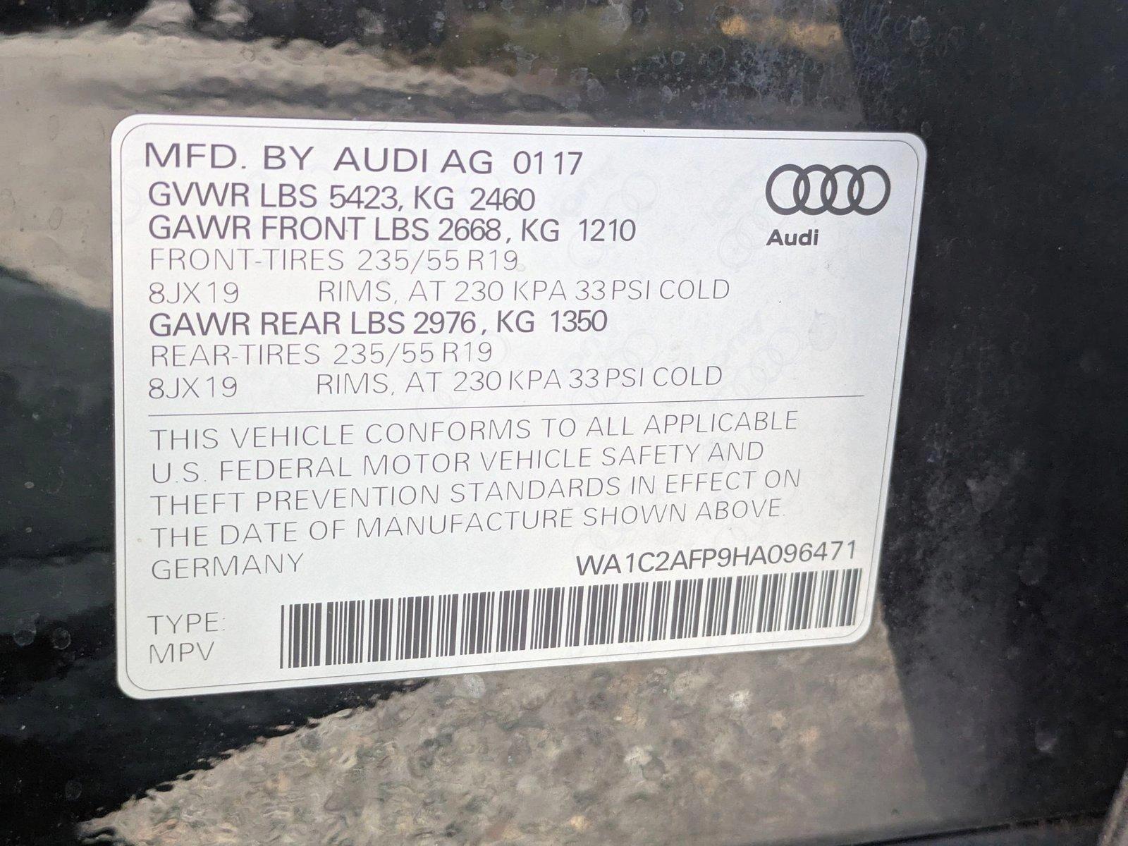 2017 Audi Q5 Vehicle Photo in Sanford, FL 32771