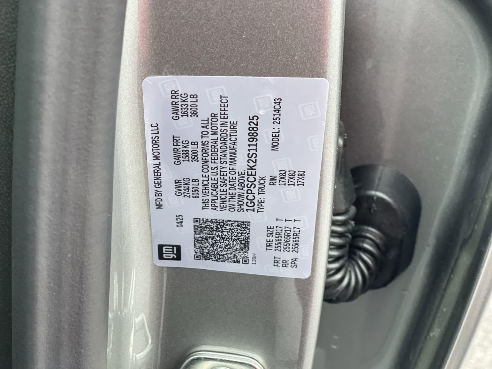 2025 Chevrolet Colorado Vehicle Photo in BENTONVILLE, AR 72712-4322