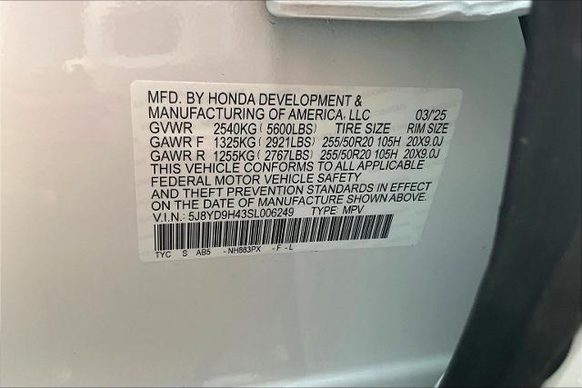 2025 Acura MDX Vehicle Photo in Tulsa, OK 74145