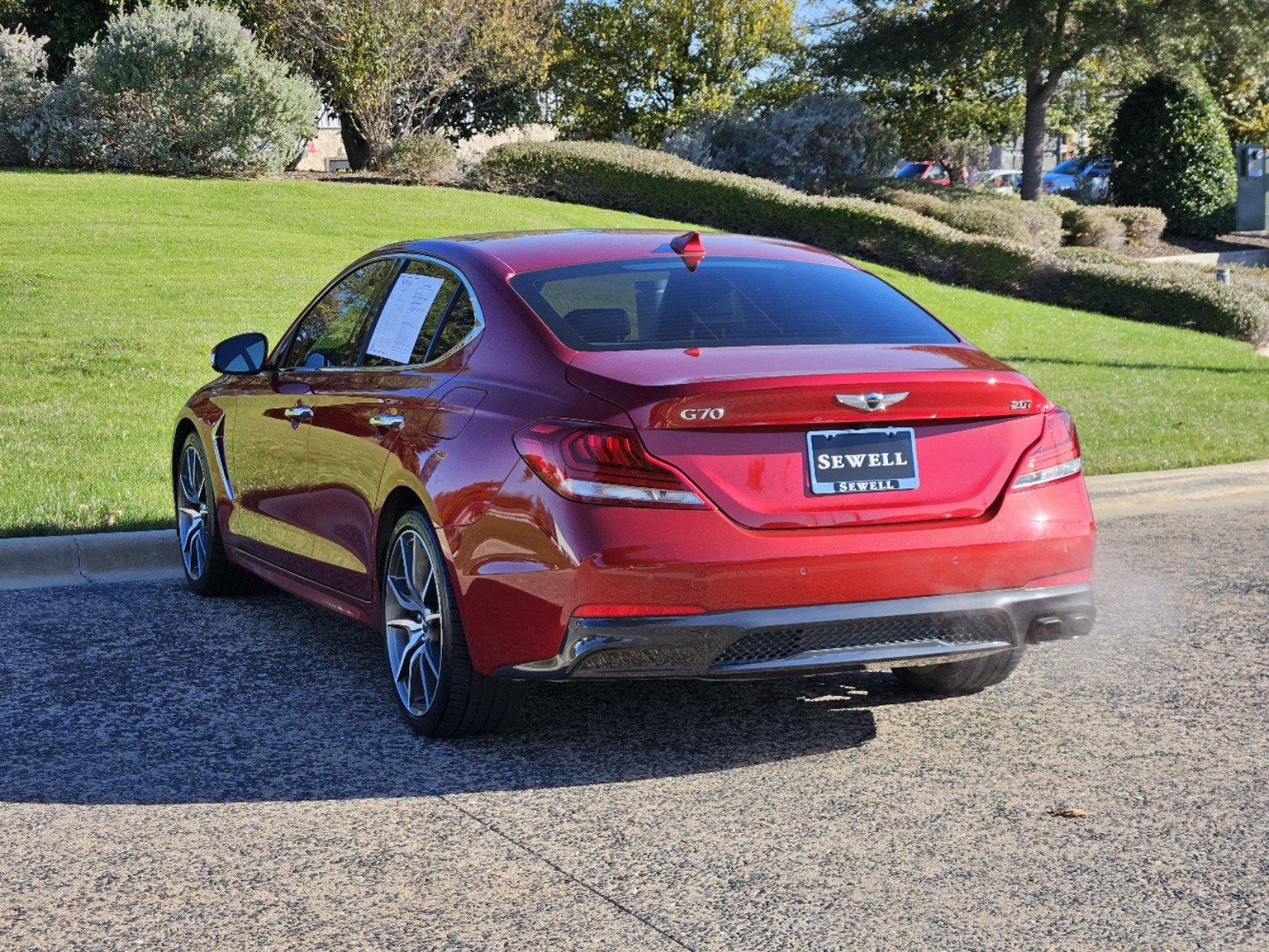 2020 Genesis G70 Vehicle Photo in FORT WORTH, TX 76132