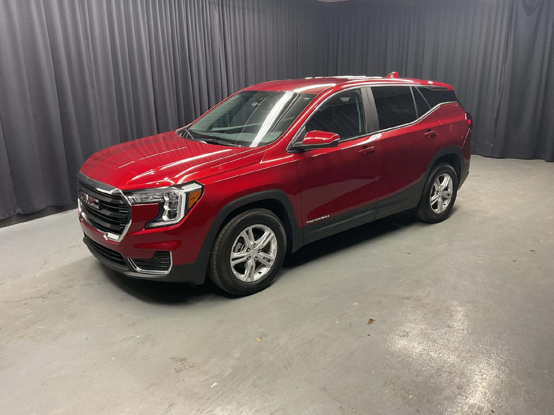 Used 2023 GMC Terrain SLE with VIN 3GKALMEG1PL151424 for sale in Rittman, OH