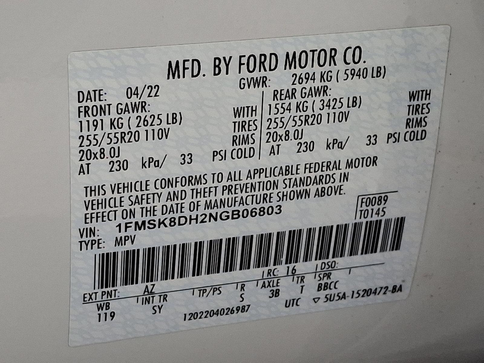 2022 Ford Explorer Vehicle Photo in Lancaster, PA 17601