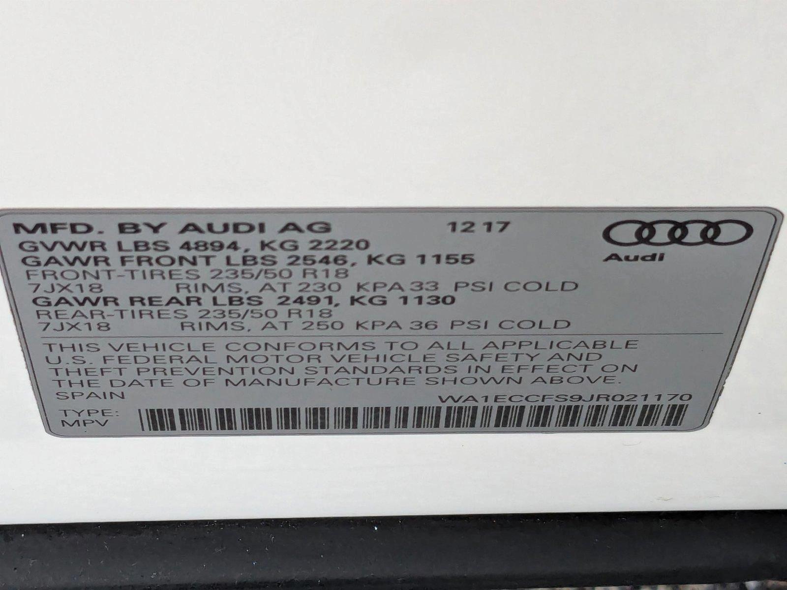 2018 Audi Q3 Vehicle Photo in Miami, FL 33015