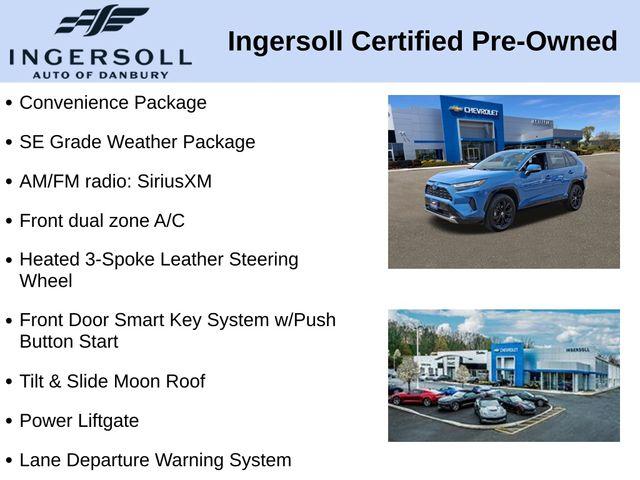 2022 Toyota RAV4 Hybrid Vehicle Photo in DANBURY, CT 06810-5034