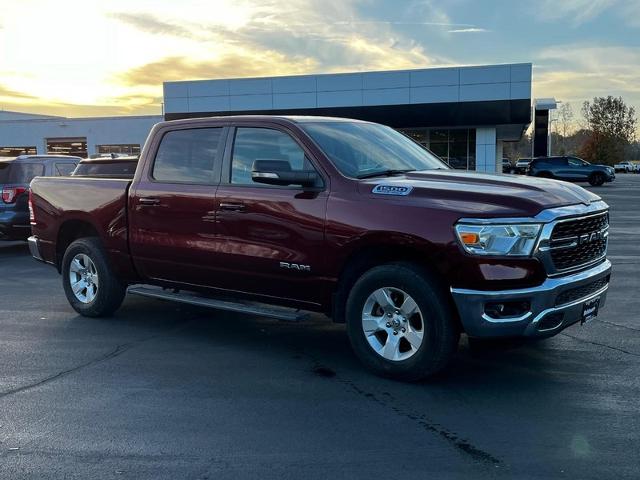 Used 2022 RAM Ram 1500 Pickup Big Horn/Lone Star with VIN 1C6SRFFT6NN301859 for sale in Troy, MO