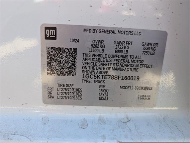 2025 Chevrolet Silverado 3500 HD Vehicle Photo in ENGLEWOOD, CO 80113-6708