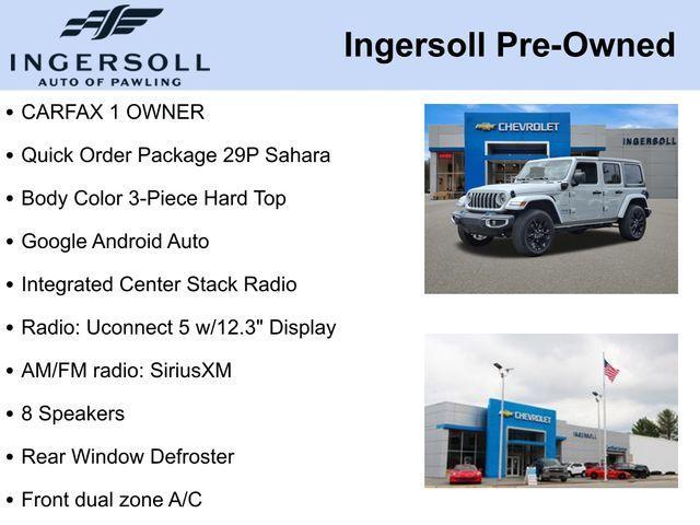 2024 Jeep Wrangler 4xe Vehicle Photo in PAWLING, NY 12564-3219
