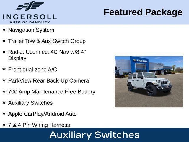 2023 Jeep Wrangler 4xe Vehicle Photo in DANBURY, CT 06810-5034
