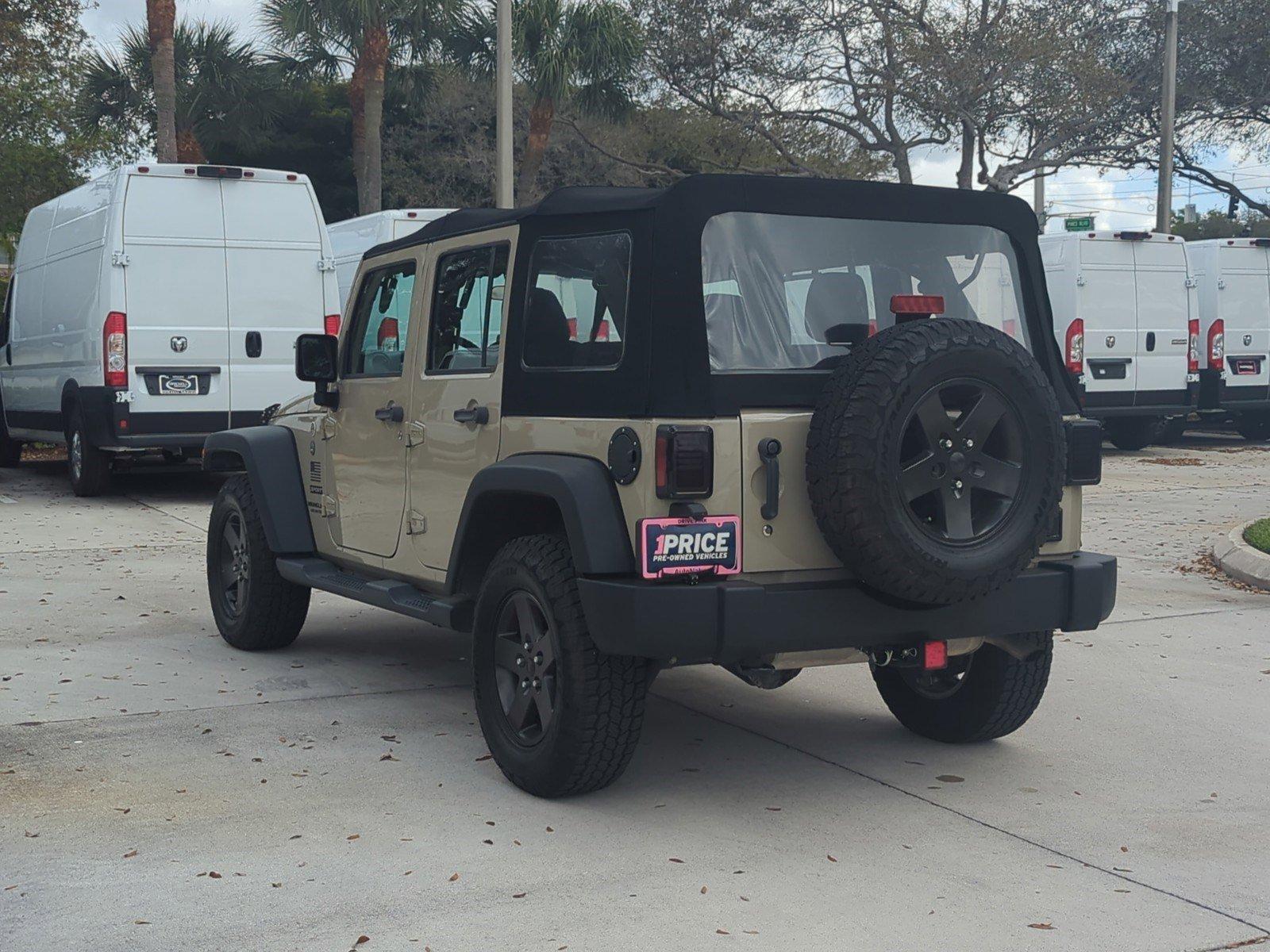 2017 Jeep Wrangler Unlimited Vehicle Photo in PEMBROKE PINES, FL 33024-6534