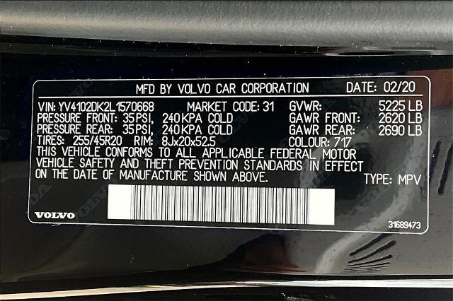 2020 Volvo XC60 Vehicle Photo in Houston, TX 77007