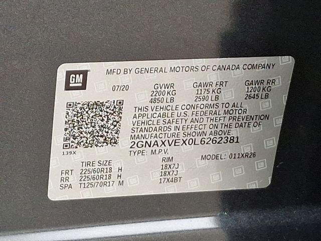 2020 Chevrolet Equinox Vehicle Photo in DANBURY, CT 06810-5034