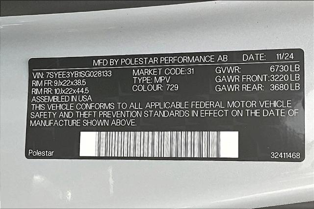 2025 Polestar 3 Vehicle Photo in Grapevine, TX 76051