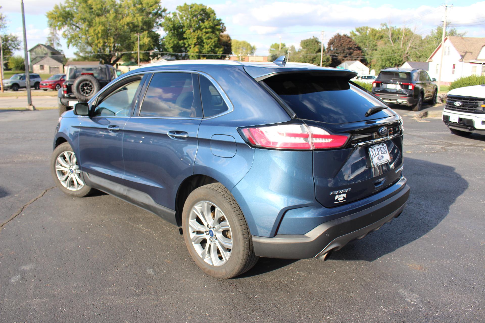 Used 2019 Ford Edge Titanium with VIN 2FMPK4K91KBB10547 for sale in Durant, IA