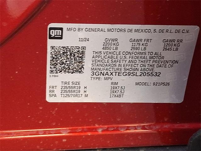 2025 Chevrolet Equinox Vehicle Photo in SEAFORD, DE 19973-8463