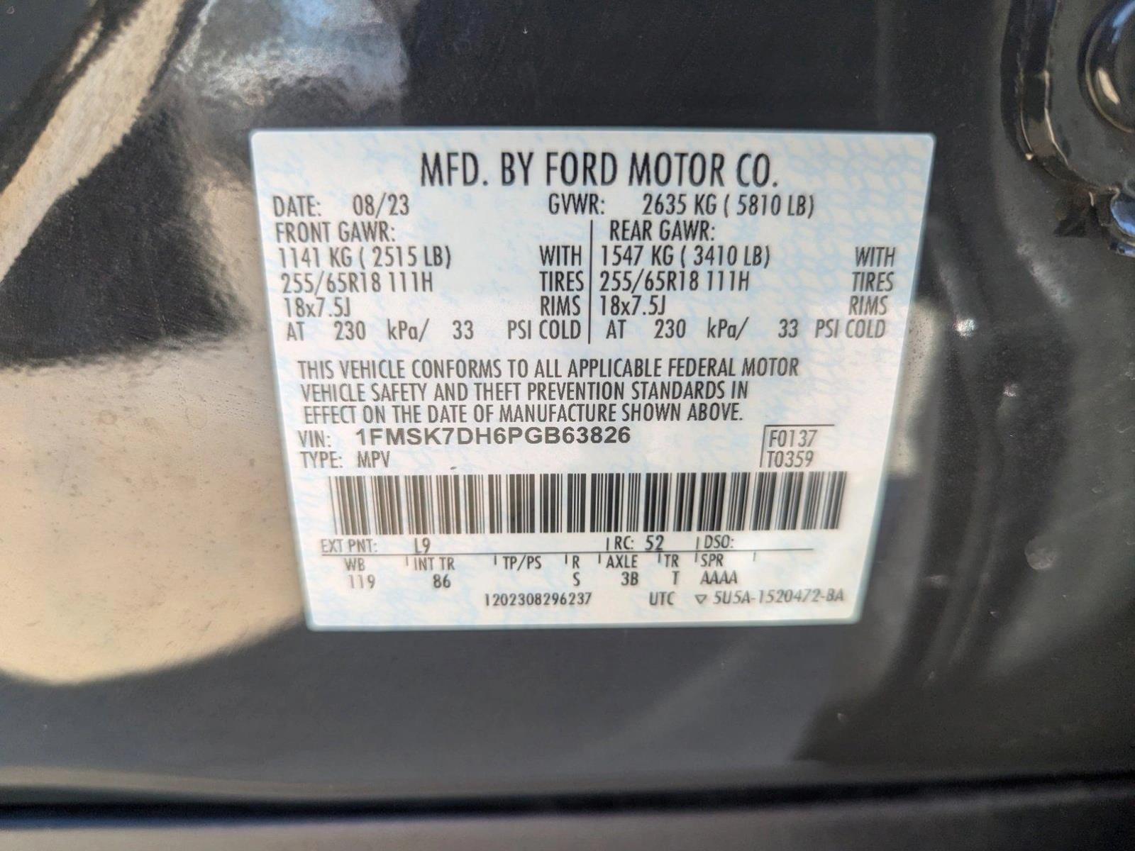 2023 Ford Explorer Vehicle Photo in CORPUS CHRISTI, TX 78412-4902