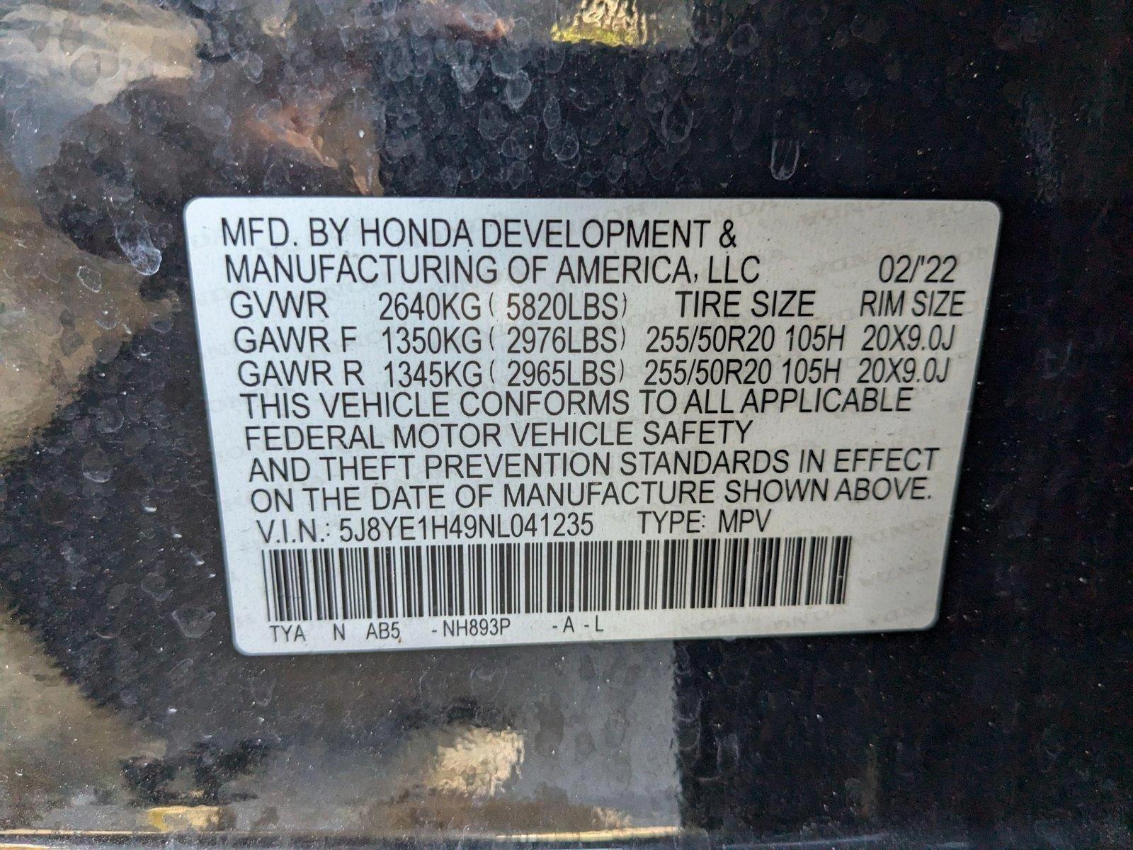 2022 Acura MDX Vehicle Photo in Sanford, FL 32771