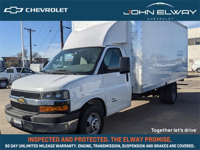 2024 Chevrolet Express Commercial Cutaway Vehicle Photo in ENGLEWOOD, CO 80113-6708