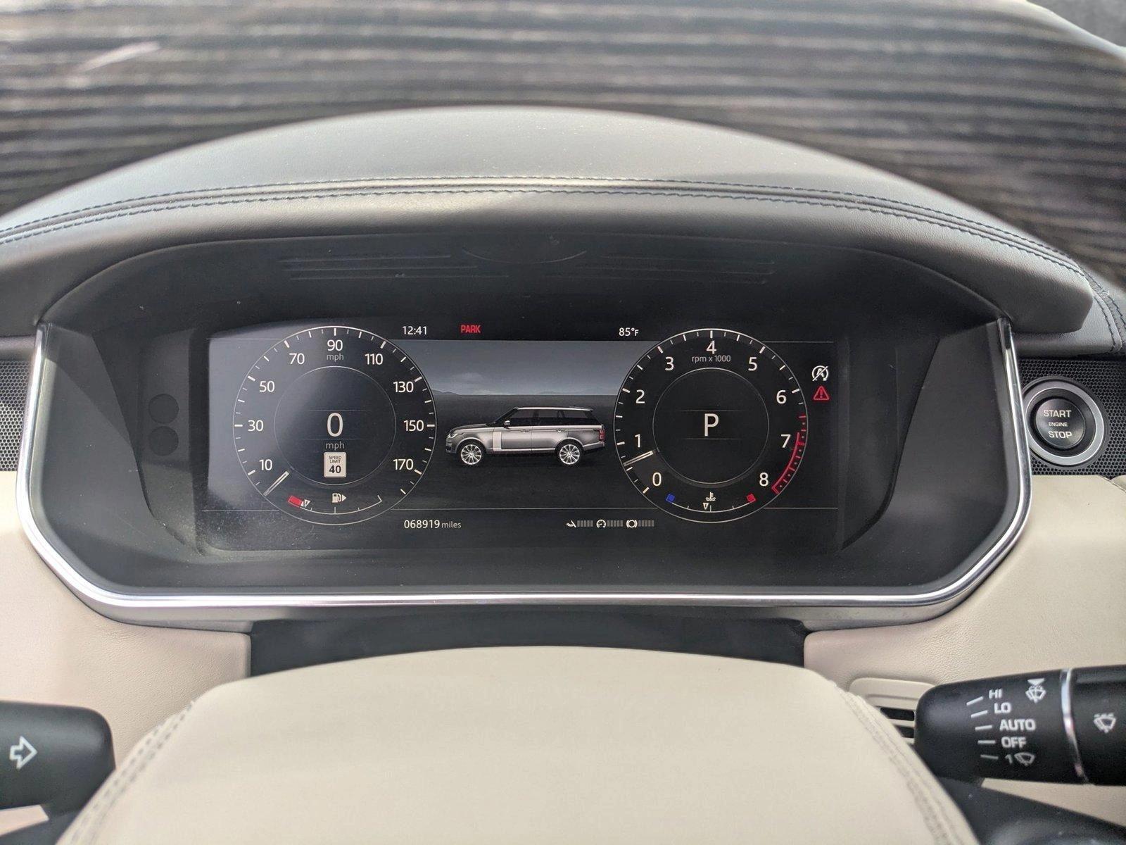 2019 Land Rover Range Rover Vehicle Photo in Cockeysville, MD 21030