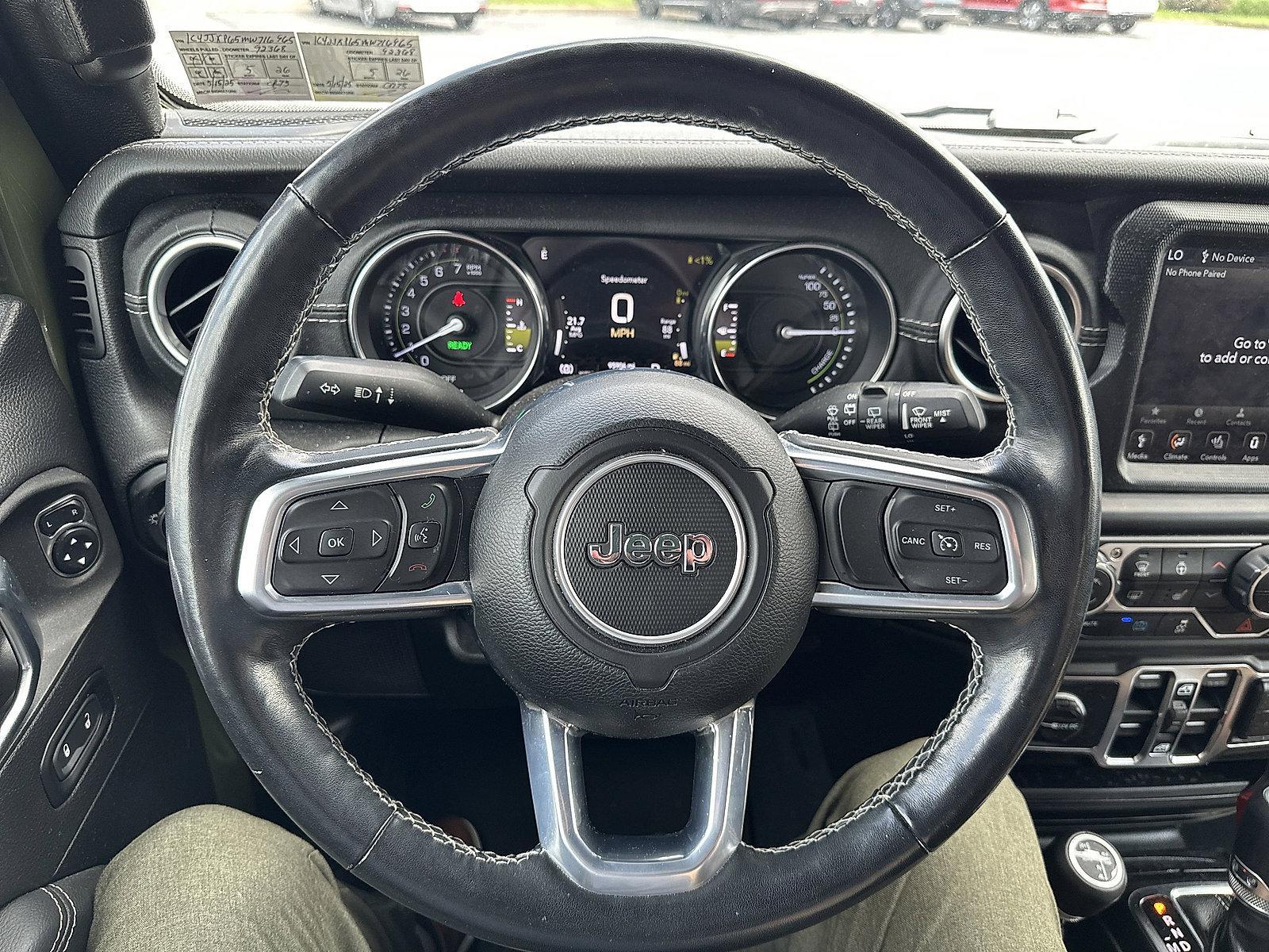 2021 Jeep Wrangler 4xe Vehicle Photo in Lancaster, PA 17601